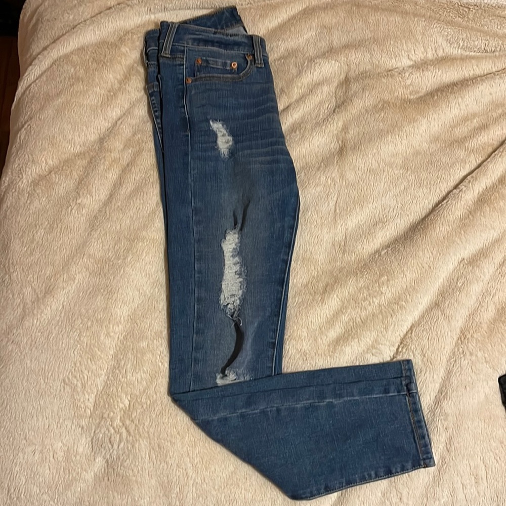 High rise jeggings